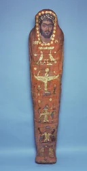 Mummy of a Young Man, with Encaustic Portrait, from El-Hibeh